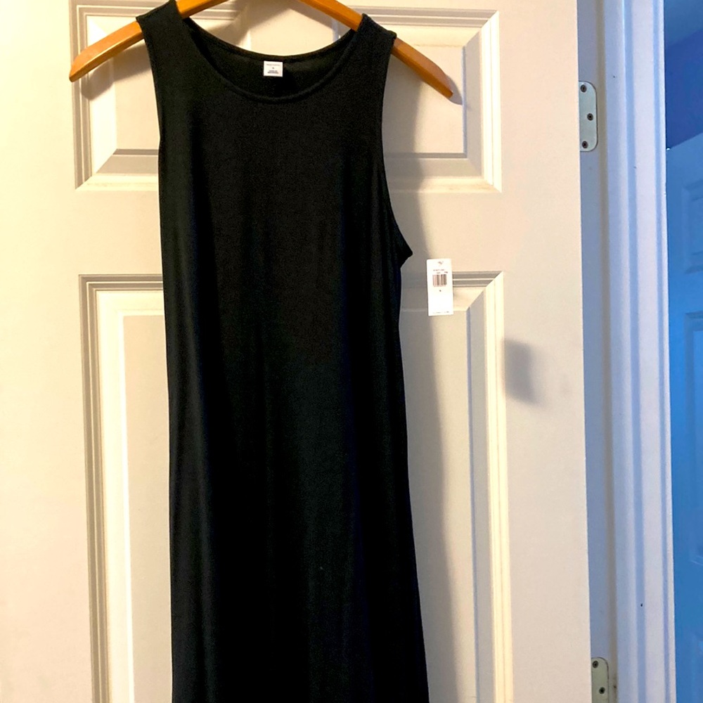 Black Old Navy tank dress